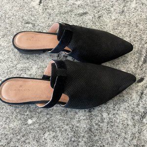 Black mules